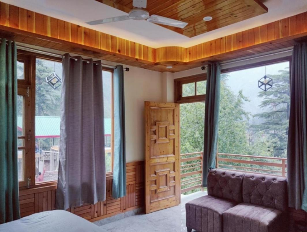 Delight Homestay Kasol Exteriör bild